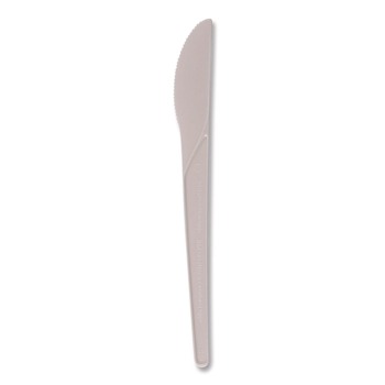 Eco-Products EP-S011 50PK, 20 PK/CT Plantware 6 in. Renewable and Compostable Knife