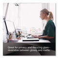 Office Jansan | 3M PF195W9B 16:9 Frameless Blackout Privacy Filter for 19.5 in. Widescreen Monitor - Black image number 4