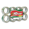 Tapes & Adhesives | Duck 282195 1.88 in. x 55 yards 3 in. Core Heavy-Duty Carton Packaging Tape - Clear (8/Pack) image number 0