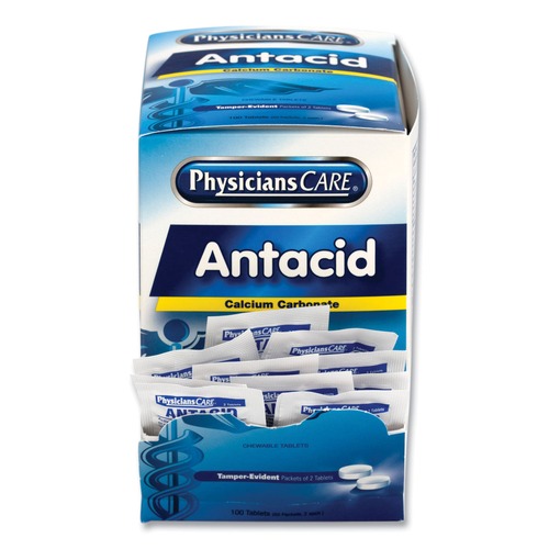 Office Jansan | PhysiciansCare 90089 Antacid Calcium Carbonate Medication (50/Box) image number 0