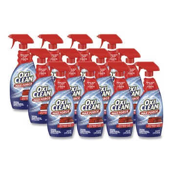 OxiClean 12 oz. Spray Bottle Max Force Stain Remover (12/Carton)