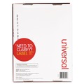 | Universal UNV80002 1 in. x 4 in. Laser Printer Permanent Labels - White (5000/Box) image number 1
