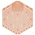 Odor Control | Fresh Products 3WDS-F-010I060M-04 Wave 3D Urinal Deodorizer Screen - Mango Scent, Orange (10/Box) image number 2