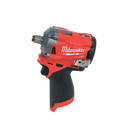Impact Wrenches | Milwaukee 2555-22 M12 FUEL Stubby 1/2 in. Impact Wrench Kit with Friction Ring image number 2