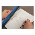 Rulers & Yardsticks | Victor EZ12SBL Easy Read 12.5 in. Long Standard/Metric Stainless Steel Ruler - Blue image number 2