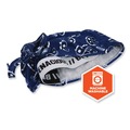 Cooling Gear | Ergodyne 12480 Chill-Its 6615 One Size Fits Most High-Performance Bandana Doo Rag with Terry Cloth Sweatband - Navy Western image number 5