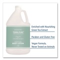 Cleaning & Janitorial Supplies | Diversified Hospitality Solutions 002270EA Terra Pure 1-Gallon Bottle Lotion - Green Tea and Lemongrass Scent image number 2