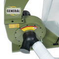 Dust Collectors | General International 10-105M1 1-1/2 HP 14 Amp Dust Collector image number 1