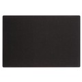 Office Jansan | Quartet 7683BK 36 in. x 24 in. Oval Office Fabric Bulletin Board - Black image number 0