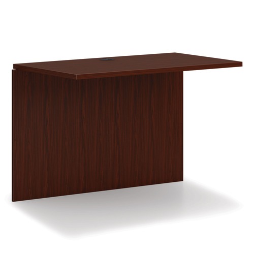 Office Desks & Workstations | HON HLPLB4224.LTM1 42 in. W x 24 in. D x 29 in. H Mod Bridges - Traditional Mahogany image number 0