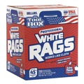 Cleaning Towels | Sellars 58202 1-Ply 9.8 x 12 TOOLBOX Rags - White (6/Carton) image number 0