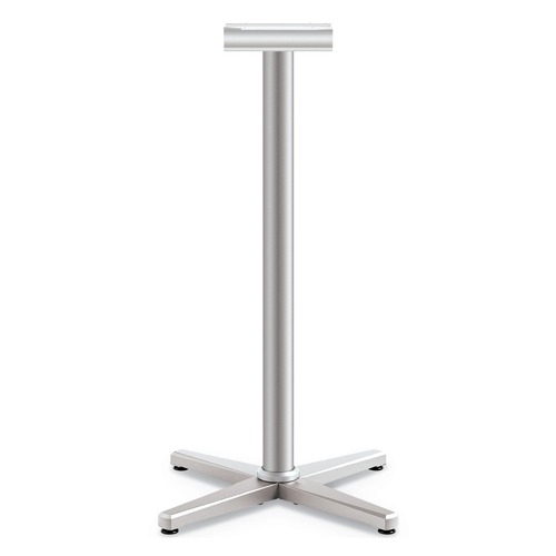  | HON HCT42MX.PR8 Arrange 25.59 in. x 25.59 in. x 40 in. X-Leg Base for 30 in. - 36 in. Tops - Silver image number 0