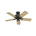 Ceiling Fans | Hunter 51105 42 in. Prim Premier Bronze Ceiling Fan with Light image number 1
