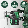Rotary Hammers | Metabo HPT DH36DPAM MultiVolt 36V Brushless Lithium-Ion 1-1/8 in. Cordless SDS Plus Rotary Hammer Kit with 2 Batteries (4 Ah) image number 4