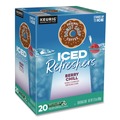 Food Service | The Original Donut Shop 5000384762 ICED Refreshers K-Cup Pods - Berry Chill (20/Box) image number 2