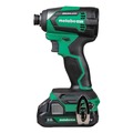 Combo Kits | Metabo HPT KC18DEXQDM 18V MultiVolt Lithium-Ion Brad Nailer and Impact Driver Combo Kit with 2 Batteries (2 Ah) image number 2
