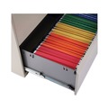 Office Jansan | Universal UNV20021 15 in. x 11.88 in. x 2.5 in. 6 Compartments Metal Mesh Drawer Organizer - Black image number 5