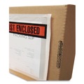 Office & Office Supplies | Duck 394743 4.5 in. x 5.5 in. Top-Print Front Packing List/Invoice Enclosed Envelopes - Clear/Orange (500/Box) image number 0