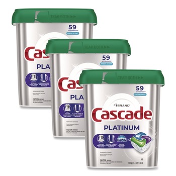 Cascade 31.8 oz ActionPacs - Fresh Scent (3/Carton)