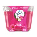 Cleaners & Chemicals | Glade 324406 Exotic Tropical Blossoms 6.8 oz. Glass Candle (3/Carton) image number 0