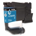 Ink & Toner | Brother LC504XLCS INKvestment 1000 Page-Yield High-Yield Ink - Cyan image number 1