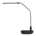  | Alera ALELED902B 5.13 in. W x 21.75 in. D x 21.75 in. H LED Desk Lamp with Interchangeable Base/Clamp - Black image number 1