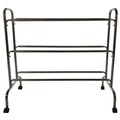 Utility Carts | Champion Sports BRC3 17 in. x 41 in. x 41 in. 132 lb Capacity Powder-Coated Ball Cart - Silver image number 0