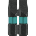 Bits and Bit Sets | Makita A-96621 Makita ImpactX #8 Slotted 1 in. Insert Bit, 2/pk image number 0