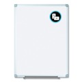 Office & Office Supplies | MasterVision MA2100790 96 in. x 48 in. Earth Silver Easy Clean Dry Erase Boards - White/Silver image number 1