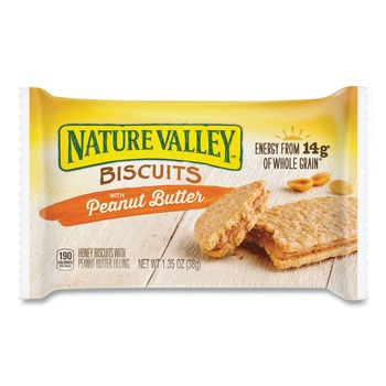 Dolcetto OFXSN47878 1.35 oz Biscuits Packet - Peanut Butter (16/Box)