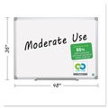 Office & Office Supplies | MasterVision MA0500790 48 in. x 36 in. Earth Silver Easy-Clean Reversible Dry Erase Board - White Surface, Silver Aluminum Frame image number 4