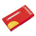 Office Jansan | Universal UNV81024 2.75 in. Center to Center 2-Piece 2-Prong Paper Fastener Compressors - Silver (100/Box) image number 1