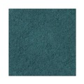 Cleaning & Janitorial Accessories | Boardwalk BWK4017GRE Heavy-Duty 17 in. Scrubbing Floor Pads - Green (5/Carton) image number 5