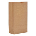 Bulk Savings Pricing 3 | Ross & Wallace Paper Products 100310500PK/BL 7 in. x 4.38 in. x 13.75 in. #10 Size Grocery Paper Bags - Kraft (500/Bundle) image number 0