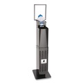 Paper & Dispensers | Sani Professional Q438FP 12 in. x 14.5 in. x 51.5 in. Pop-Up Floorstand - Black image number 3