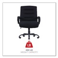  | Alera 12010-00 Kesson Series 21.5 in. to 25.4 in. Seat Height Big/Tall Office Chair - Black image number 7