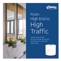 Cleaning & Janitorial Supplies | Kleenex 25630 7.5 in. x 700 ft. 1-Ply Hard Roll Paper Towels with Premium Absorbency Pockets - White/Green Core (6-Rolls/Carton) image number 9