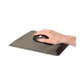 Office Furniture Accessories | Fellowes Mfg Co. 9180901 8.25 in. x 9.87 in. Ergonomic Memory Foam Wrist Rest with Attached Mouse Pad - Black image number 2