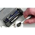 Socket Sets | Wiha Tools 76889 32-Piece GoBox TerminatorBlue Impact Bit Set with Mini Ratchet image number 6