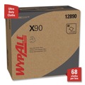 Office Jansan | WypAll 12890 X90 POP-UP Box 2-Ply 8.3 in. x 16.8 in. Cloths - Denim Blue (68/Box, 5 Boxes/Carton) image number 3
