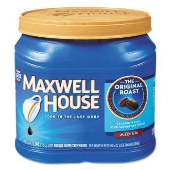 PRODUCTS | Maxwell House GEN04648 30.6 oz. Canister Regular Ground Coffee