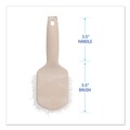 Cleaning Brushes | Boardwalk BWK4408 9 in. Nylon Fill Utility Brush - Tan image number 1