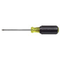 Screwdrivers | Klein Tools 663 #3 Square Recess Tip Screwdriver with 4 in. Round Shank image number 0