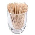 Bulk Savings Pricing 2 | AmerCareRoyal R820SQ 2.75 in. Square Wood Toothpicks - Natural (19200/Carton) image number 2