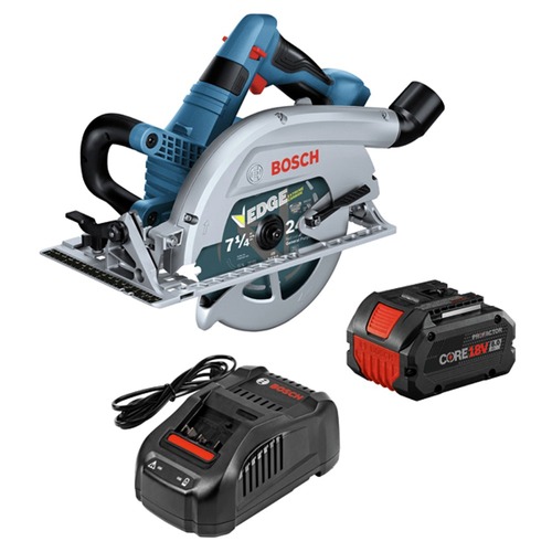 Circular Saws | Bosch GKS18V-26LB14 18V PROFACTOR Brushless Lithium-Ion 7-1/4 in. Cordless Strong Arm Blade-Left Circular Saw Kit (8 Ah) image number 0