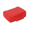 Desk Accessories & Office Organizers | Deflecto 39506RED Little Artist Antimicrobial Storage Case - Red image number 3