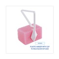 Cleaning & Janitorial Supplies | Boardwalk 4BBP012I144M202143000 4 oz. Toilet Bowl Para Deodorizer Block - Cherry Scent, Pink (144/Carton) image number 2