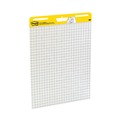 Office Jansan | Post-it Easel Pads Super Sticky 560 25 in. x 30 in. Quadrille Self Stick Easel Pads - White (2/Carton) image number 2