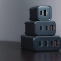 Office Electronics & Batteries | Verbatim 32200 35 Watts 2-Port GaN Wall Charger - Black/Gray image number 2