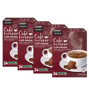 Cafe Escapes 5000330123 K-Cups - Mocha (96/Carton)